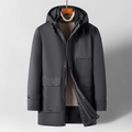 Herren Winterjacke mit Kapuze und Reißverschluss – Lukas