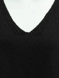 Übergröße V-Ausschnitt Pullover für Herbst und Winter - Lena