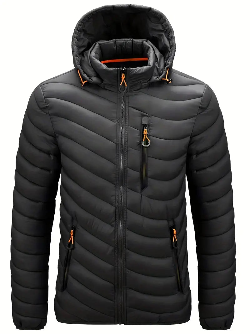 Herren Winterjacke mit Kapuze – Tobias