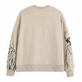 Weit geschnittener Pullover mit Wollmuster - Elise