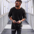 Langer Herrenpullover mit modernem Design – Max