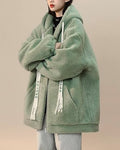 Flauschige Winterjacke mit Fleece – Noa