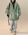 Flauschige Winterjacke mit Fleece – Noa