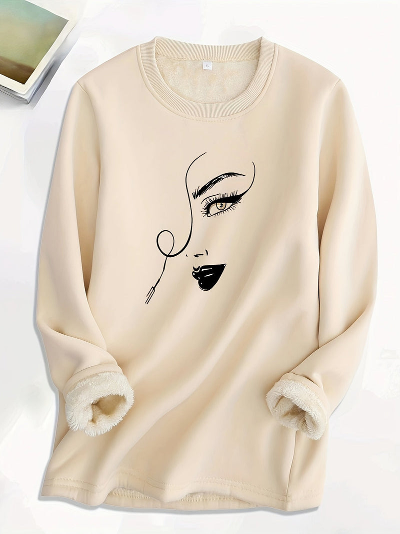 Gemütliches Oversized Damen-Sweatshirt - Elina