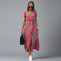 Sommerkleid Damen Luftig Locker Bequem Alltag Elegant – Miravela