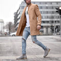 Eleganter Wollmantel für Herren – Damian