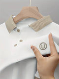 Polo Shirt Herren Elegant Slim Atmungsaktiv – Matteo