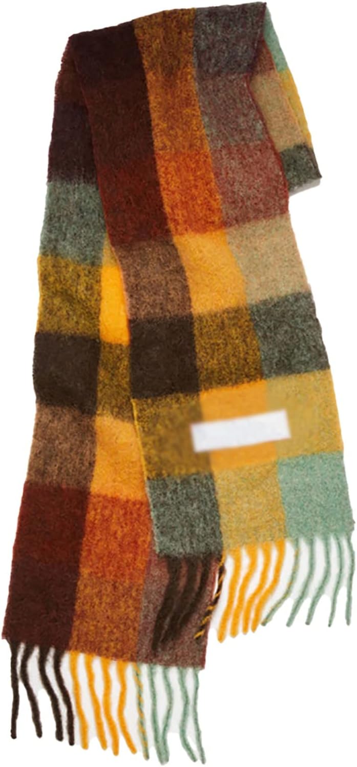 Kaschmirschal mit Karomuster – extra lang & elegant – Lyn