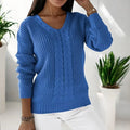 Damen Winter Strickpullover Elegant Weich Warm – Elena