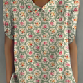 Enges Kurzarm Shirt Damen mit Rundhals – Neressa