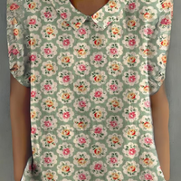 Enges Kurzarm Shirt Damen mit Rundhals – Neressa