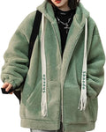 Flauschige Winterjacke mit Fleece – Noa