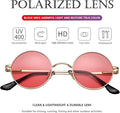 Retro Runde Sonnenbrille mit polarisierten Gläsern – NovaShade