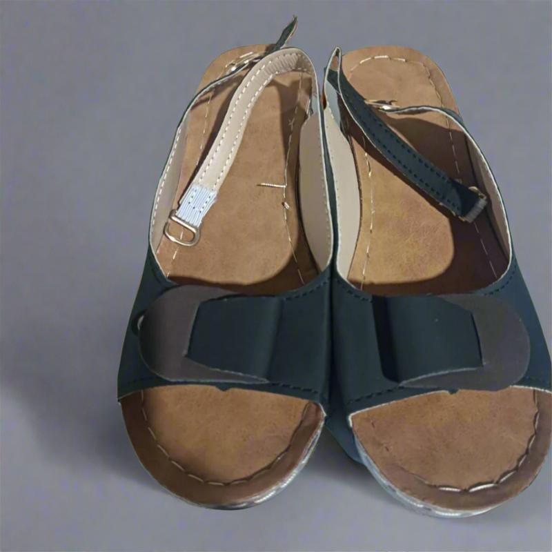Retro Damen Wedge-Sandalen für Sommer und Alltag – Celestina