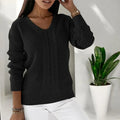 Damen Winter Strickpullover Elegant Weich Warm – Elena