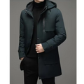 Herren Winterjacke mit Kapuze und Reißverschluss – Lukas