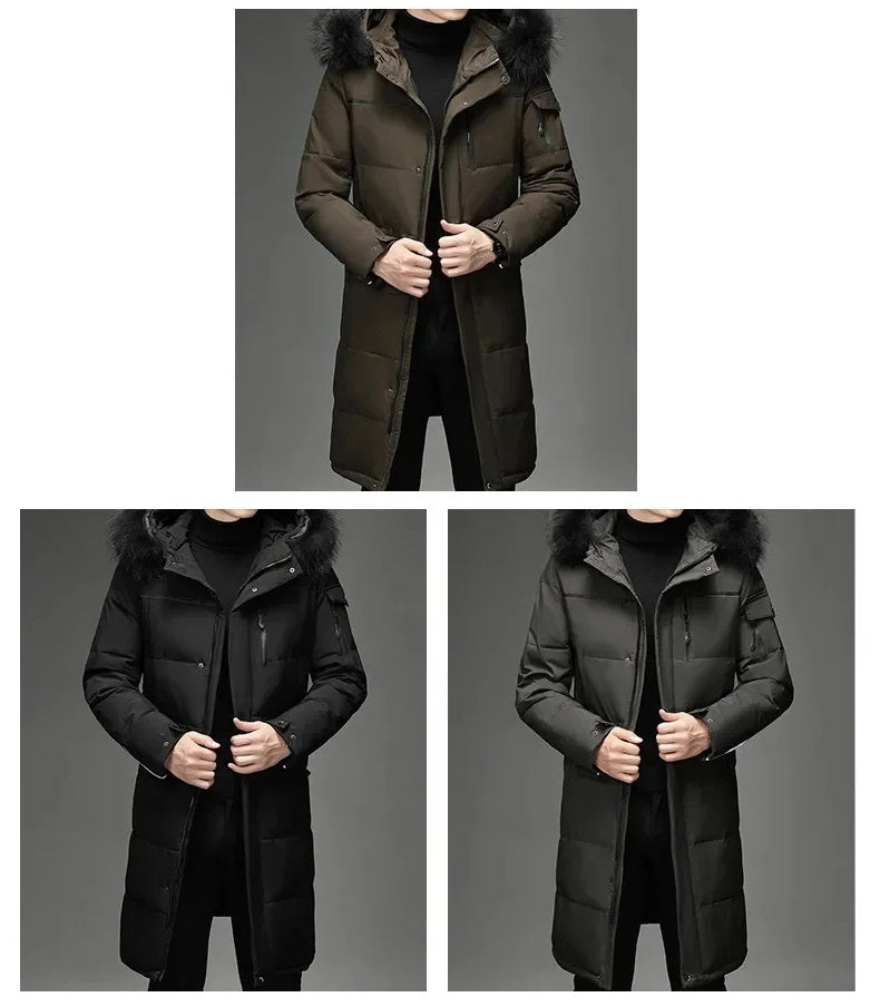 Warmer Herren-Parka für extreme Kälte im Winter – Tobias