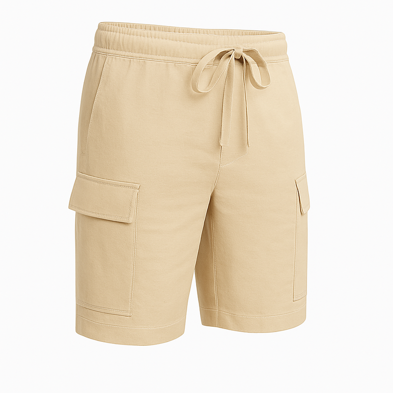 Weiße Leinen Sommer Shorts Herren Atmungsaktiv – Jonas