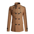 Herren Winterjacke aus Wolle mit Stehkragen – Tobias