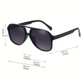 Große Retro Sonnenbrille mit UV-Schutz – Lena