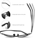 Polarisierte Sonnenbrille für Herren & Damen – Lukas