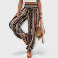 Damen Hose Ethno Muster Elegant Alltag Look – Senalya