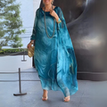 Seidenchiffon Maxikleid für elegante Abende – Alissa