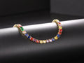 Glitzerndes Tennis-Halsband aus Edelstahl mit Zirkonia – Lena
