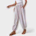 Damen Hose Ethno Muster Elegant Alltag Look – Senalya