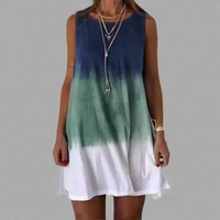 Trendiges Tie-Dye Minikleid für Damen – Livia