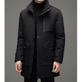 Herren Winterjacke mit Kapuze und Reißverschluss – Lukas