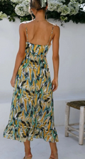 Buntes Sommerkleid Damen mit A-Linie Schnitt – Aryelle