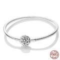 Silberarmband mit Sternen und Zirkonia – Emilia