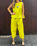 Lässige Sommerbluse mit Rüschen – Johanna