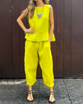 Sommerliches Freizeit Set Damen zweiteilig – Mila