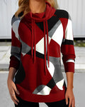 Farbblock Damen Oberteil mit Komfort und Stil – Annette
