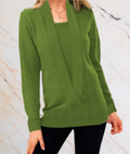 Femininer High-Stretch-Sweater für Damen – Dovilyn