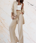 Elegantes 2-teiliges Set mit Stretch für Damen – Ocie