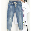 Baggy High-Waist Jeans für Damen in Übergröße – Valeria