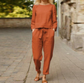 Elegantes Leinen-Set für Damen – Sofia