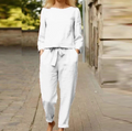Elegantes Leinen-Set für Damen – Sofia