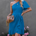 Elegantes Ein-Schulter-Kleid für Damen – Alessia
