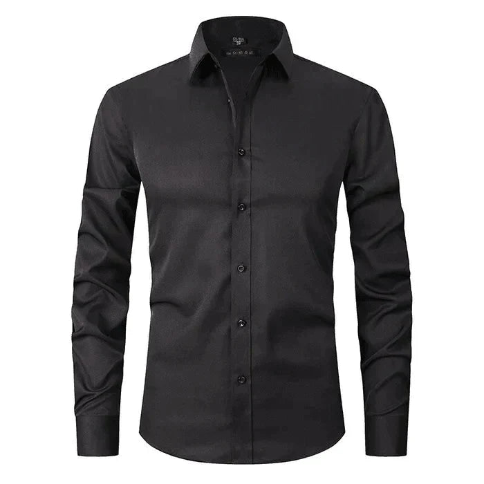 Herren Stretch Business Hemd Atmungsaktiv Komfort – Travax