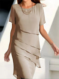 Mini Kleid mit Bauchbedeckung für Damen – Leona