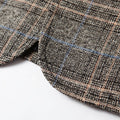 Figurbetonter Herrenblazer mit Stickmuster für elegante Anlässe – Matteo