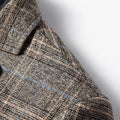 Figurbetonter Herrenblazer mit Stickmuster für elegante Anlässe – Matteo