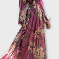Elegantes Maxikleid Damen Luxus Stil Perfekte Passform – Elvarina