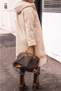 Wendbarer Damen Winterparka mit Teddyfutter – Noelle