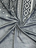 Boho Herrenhemd Langarm Stickerei V-Ausschnitt – Elviro