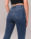Bequeme Schlaghose mit hoher Taille für Damen – Rosalie